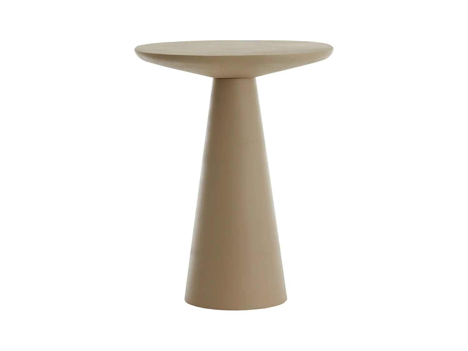 Table d'appoint ABALA - Ø45x59cm - Marron