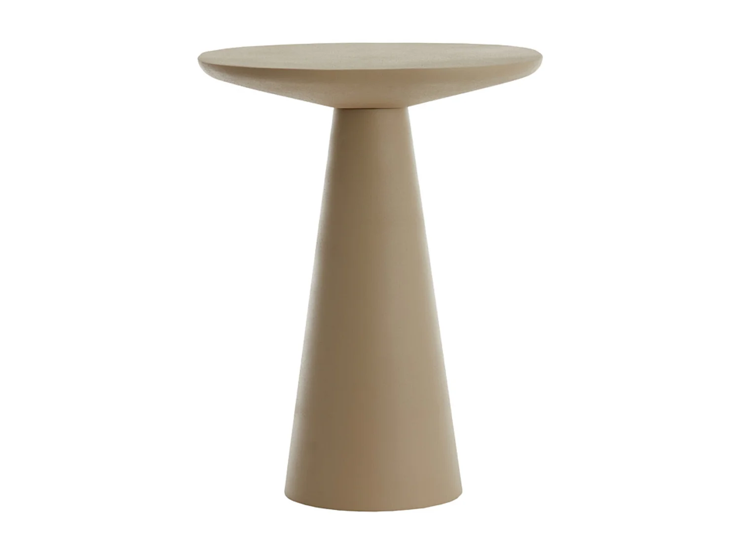 Table d'appoint ABALA - Ø45x59cm - Marron