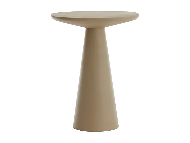 Table d'appoint ABALA - Ø45x59cm - Marron