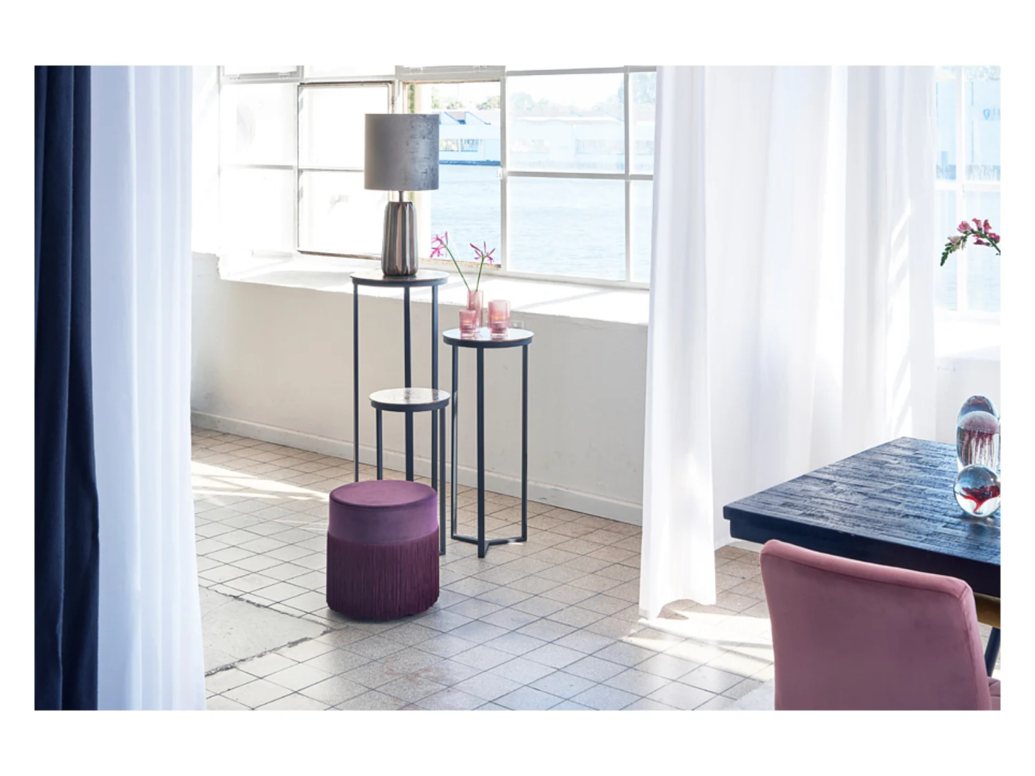 Colonne RETIRO - Ø35x81cm - Bronze