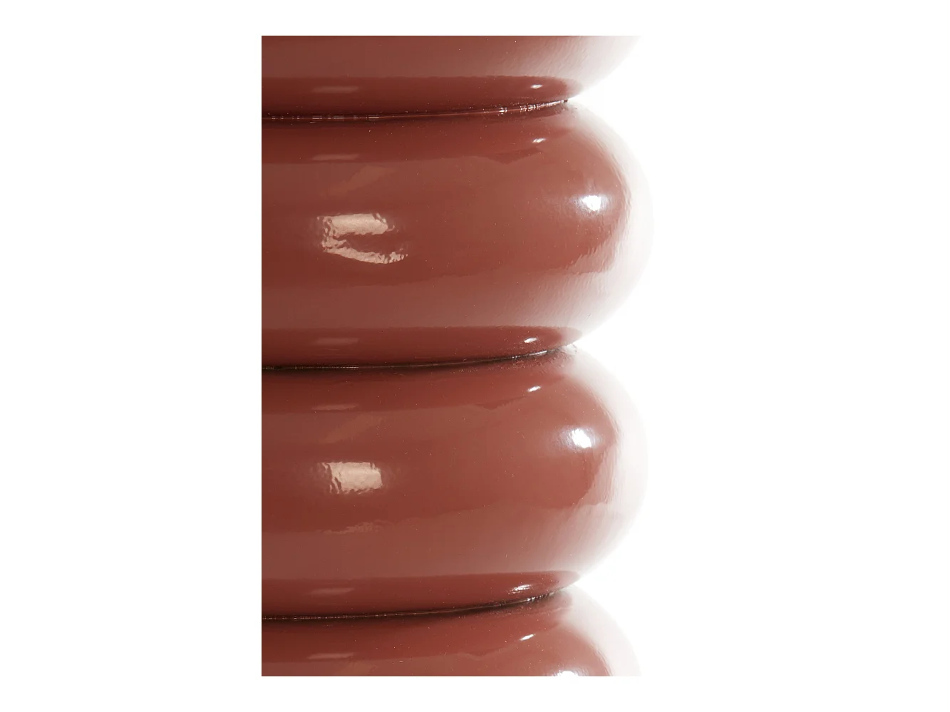 Table d'appoint MIROGI - Ø30x40cm - Rouge