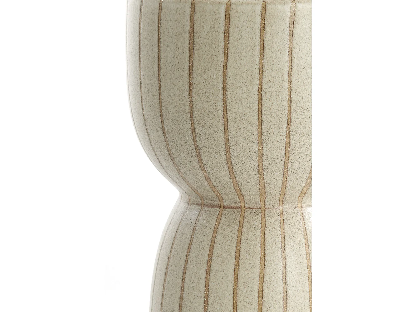 Bijzettafel FINCA - Ø28.5x42cm - Bruin