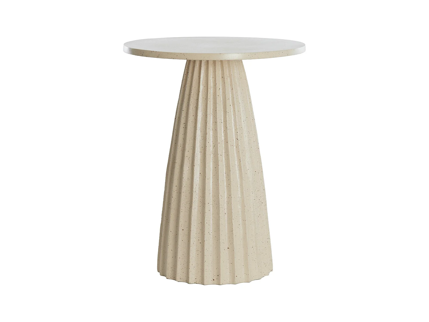 Table d'appoint VEGLIA - Ø40x51cm - Marron