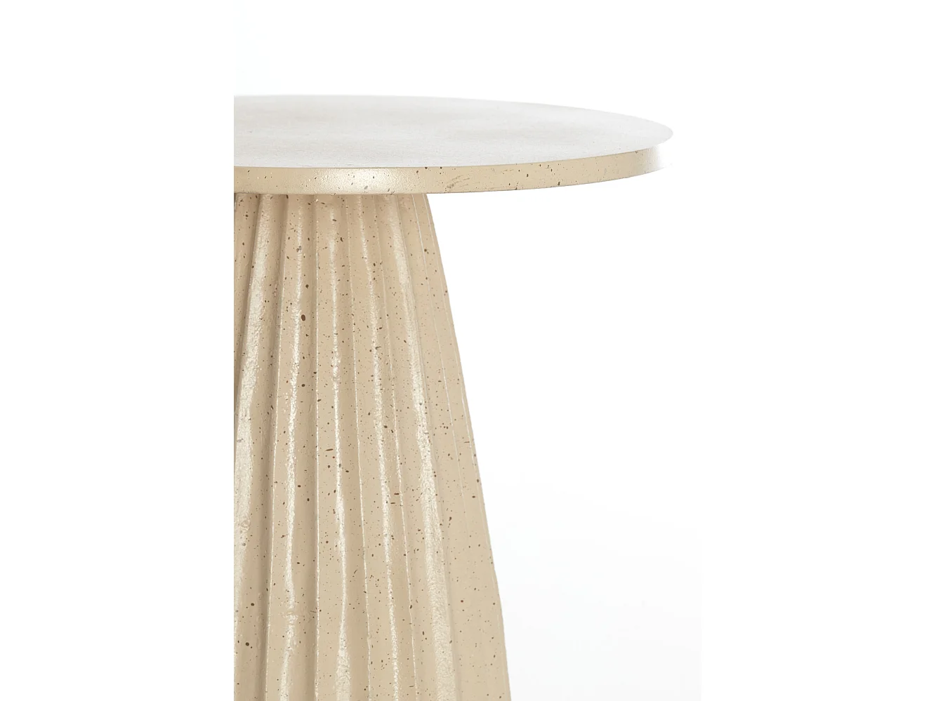 Bijzettafel VEGLIA - Ø40x51cm - Bruin