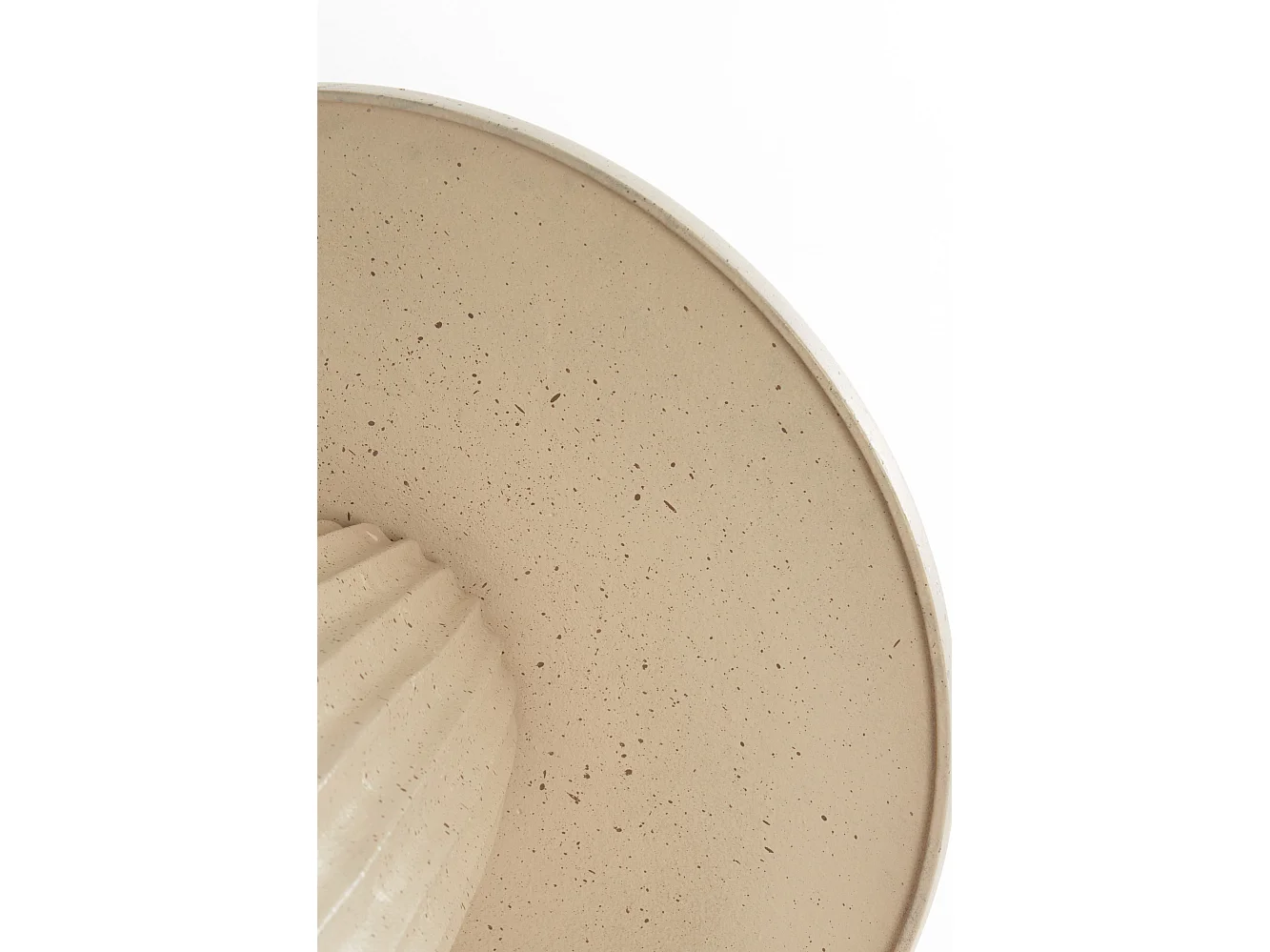 Bijzettafel VEGLIA - Ø40x51cm - Bruin