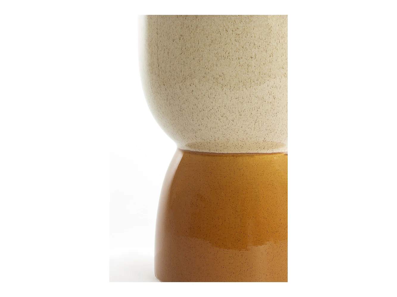 Table d'appoint FINCA - Ø28,5x42cm - Blanc