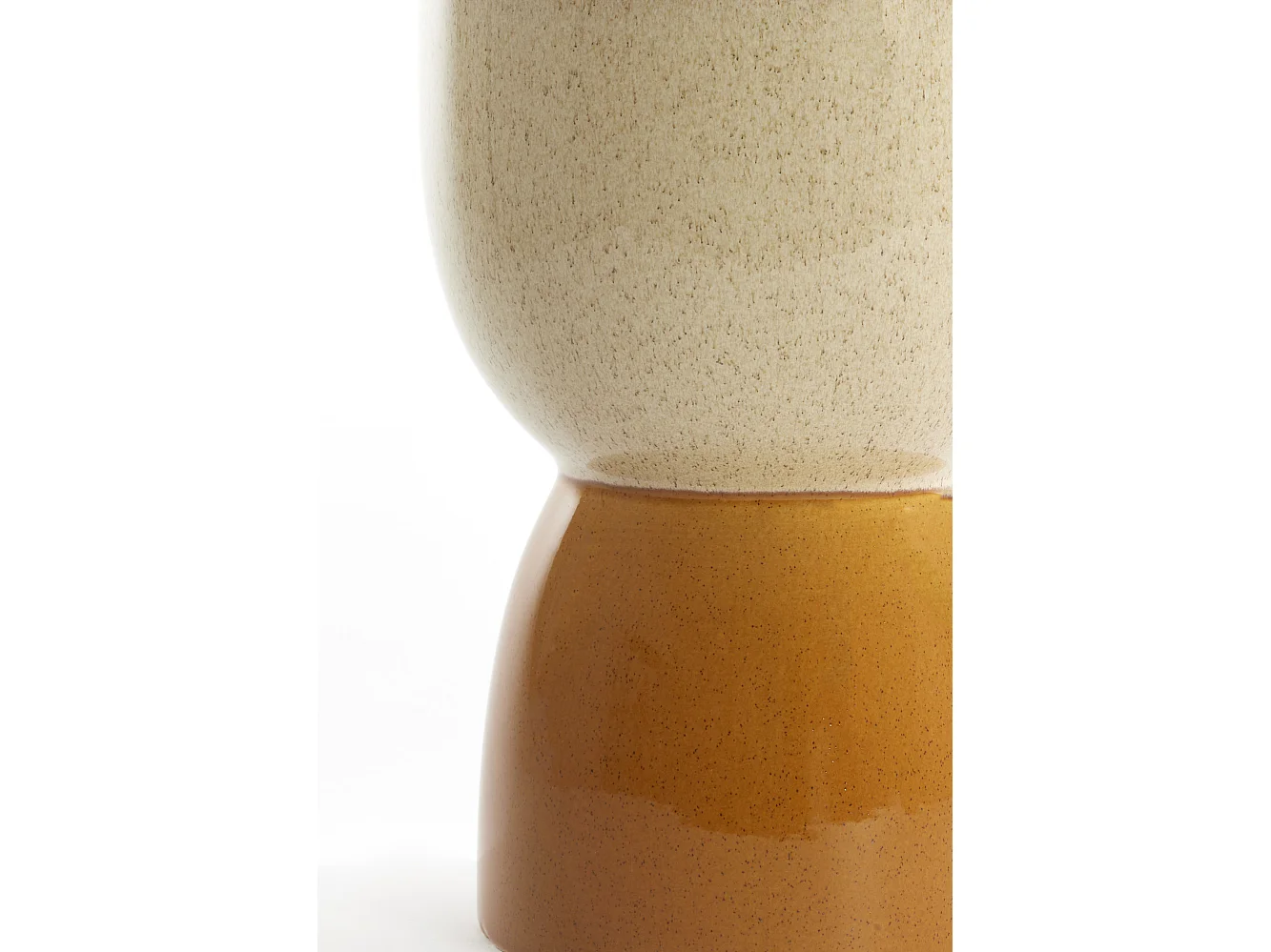 Table d'appoint FINCA - Ø28,5x42cm - Blanc