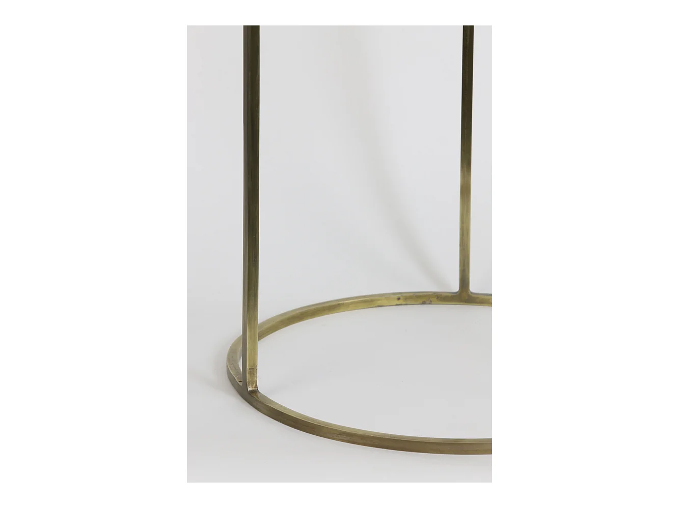 Colonne RICARDO - Ø41x102cm - Blanc - Lot de 2