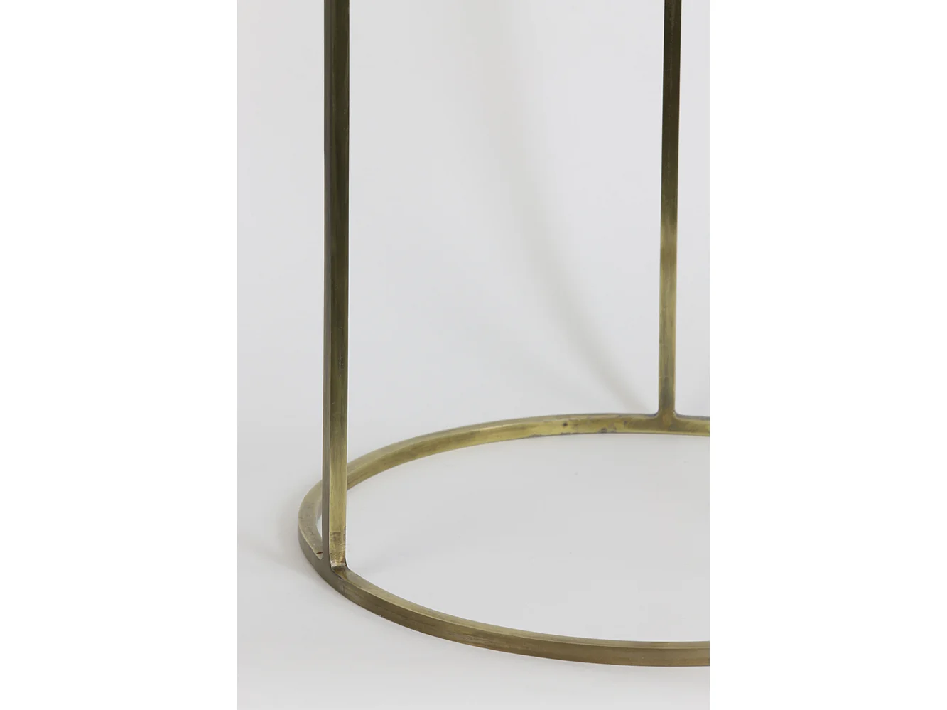 Colonne RICARDO - Ø41x102cm - Blanc - Lot de 2