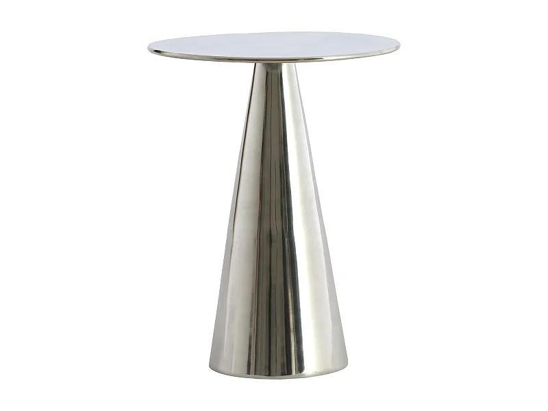 Table d'appoint LEOVA - Ø35x45cm - Gris