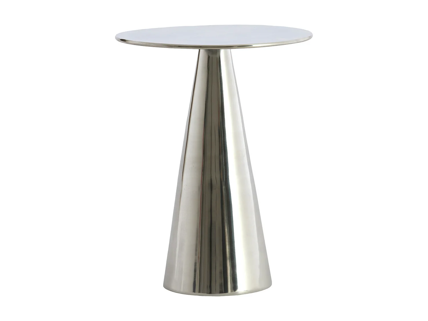Table d'appoint LEOVA - Ø35x45cm - Gris