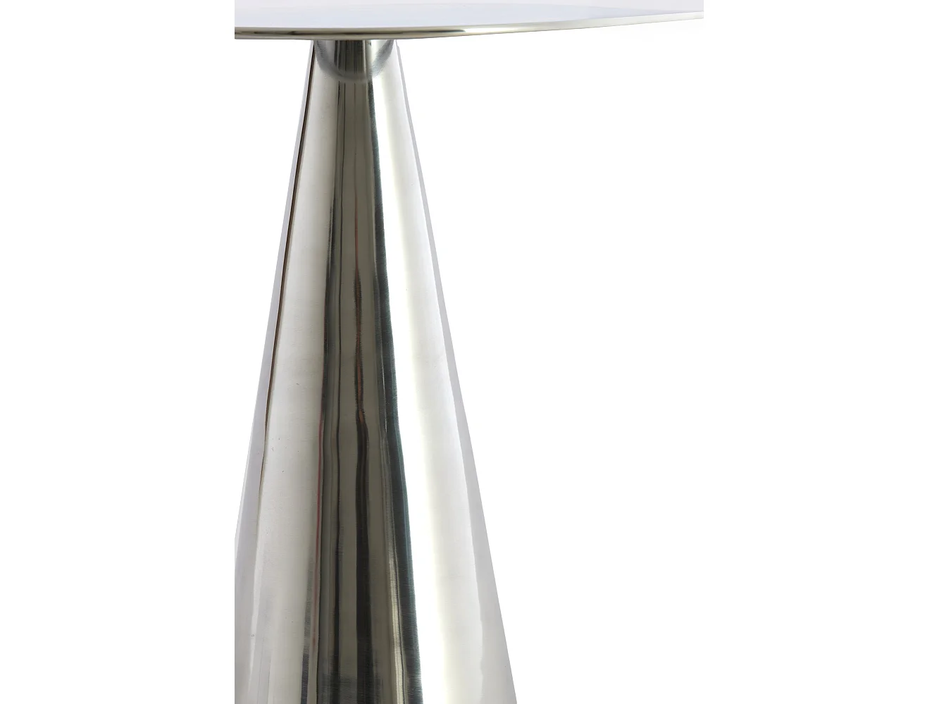 Table d'appoint LEOVA - Ø35x45cm - Gris