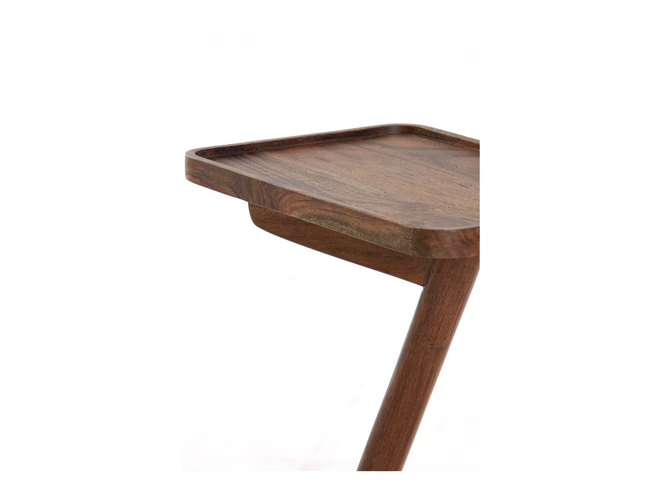 Table d'appoint QIANO - 45x42x63cm - Marron