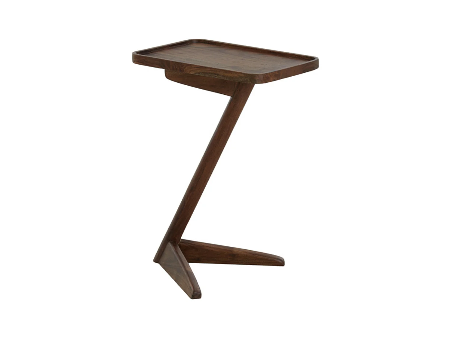 Table d'appoint QIANO - 45x42x63cm - Marron