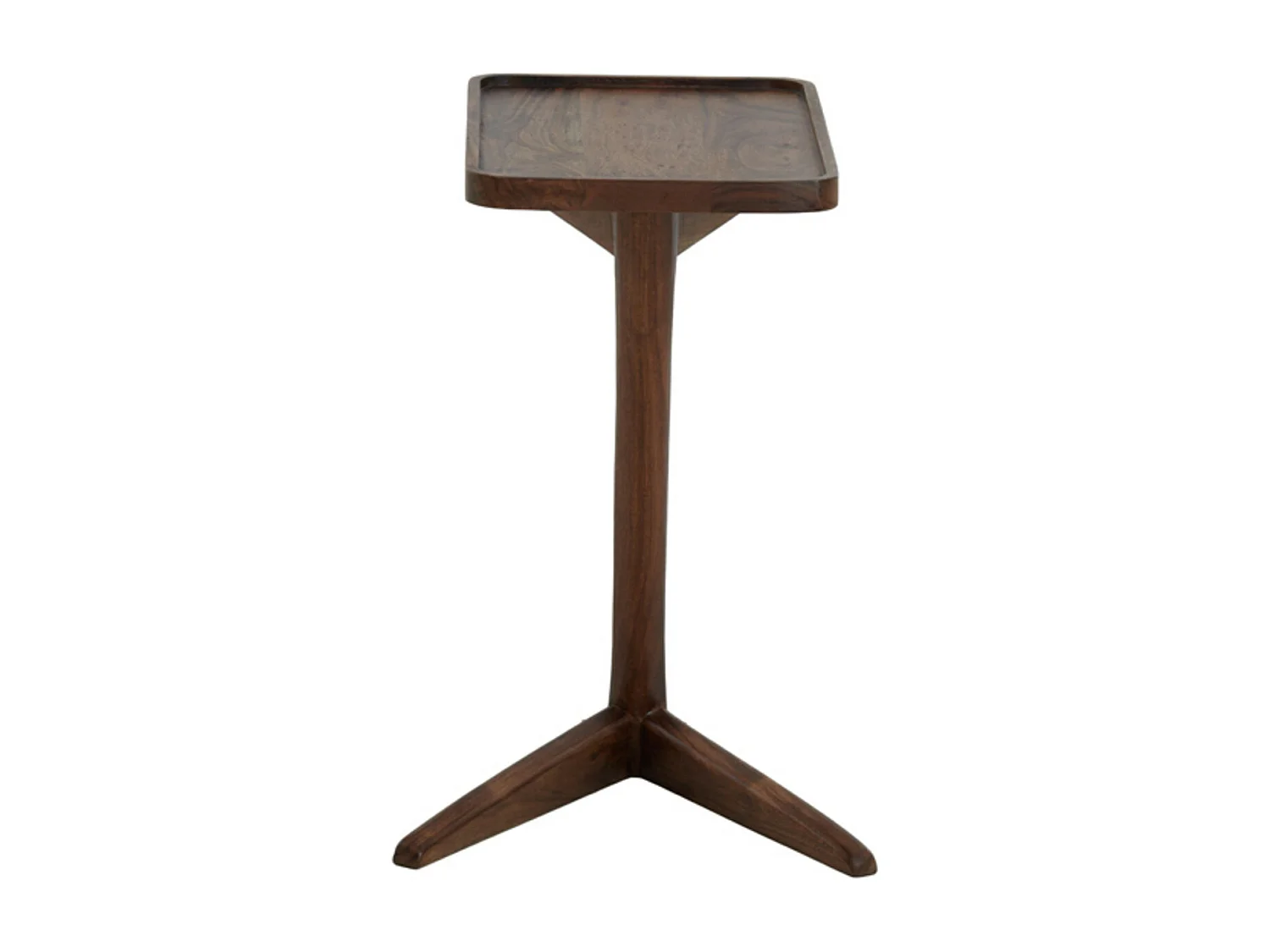 Table d'appoint QIANO - 45x42x63cm - Marron