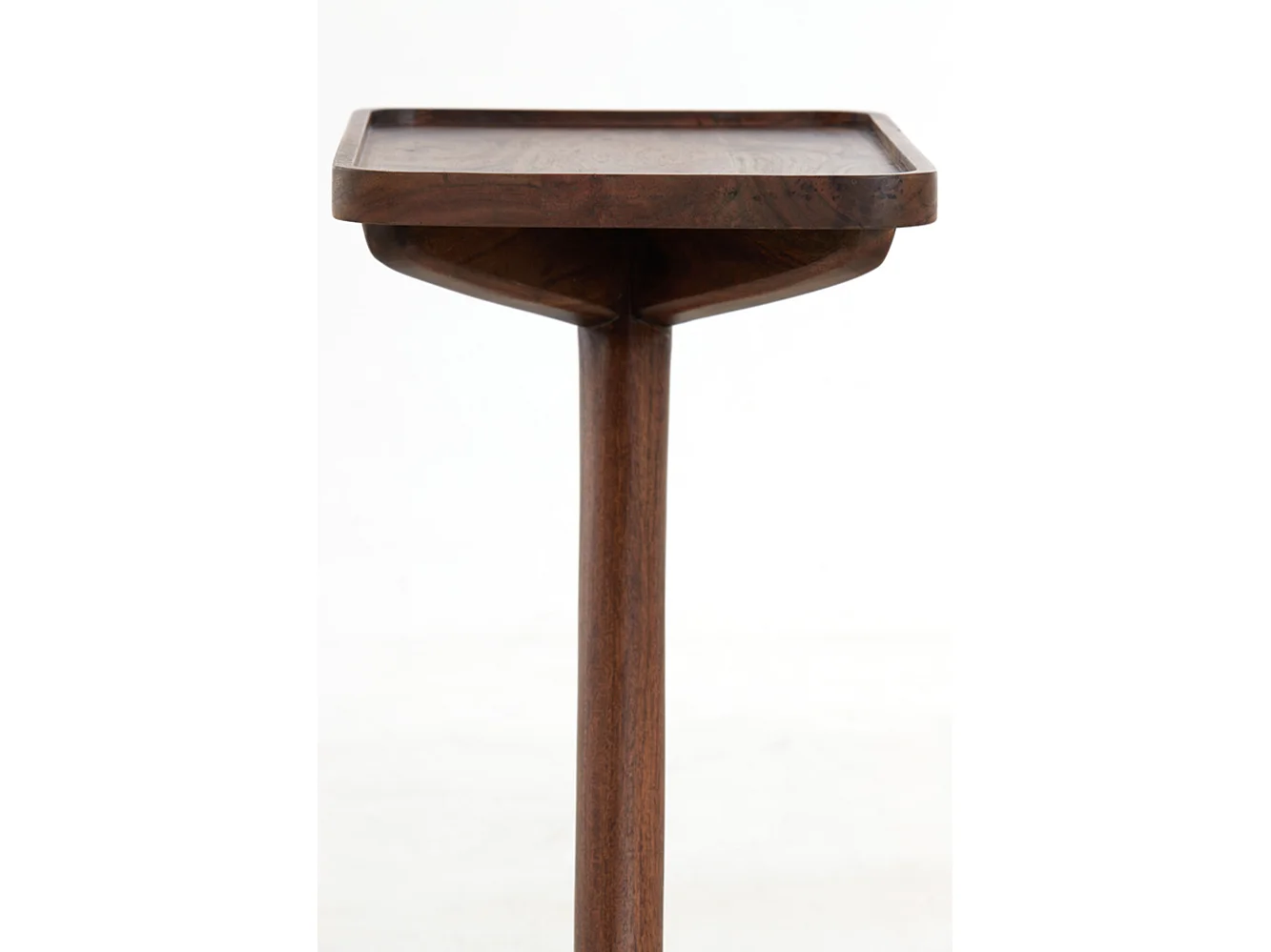 Table d'appoint QIANO - 45x42x63cm - Marron