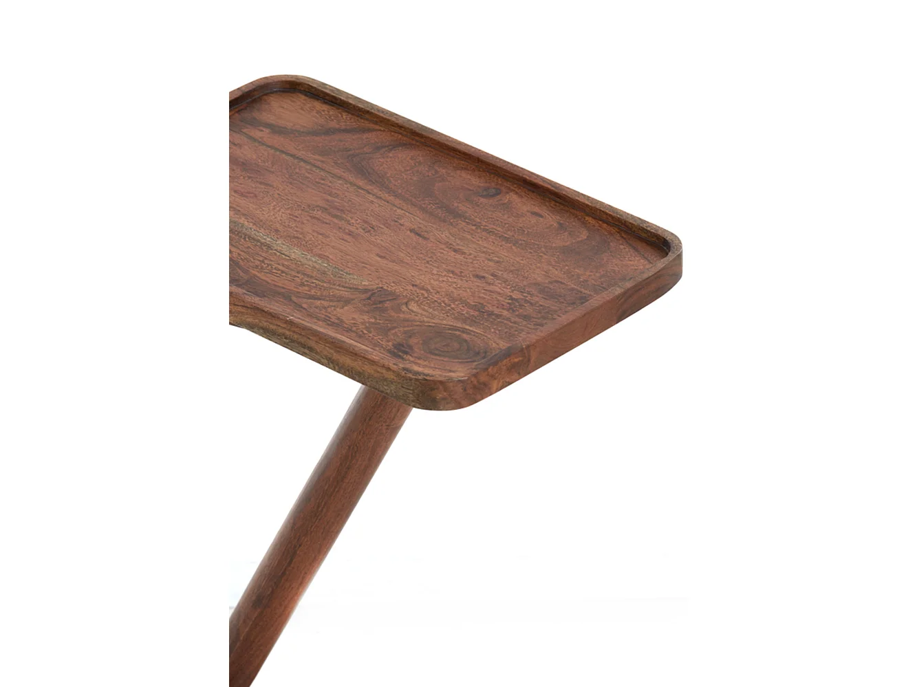 Table d'appoint QIANO - 45x42x63cm - Marron