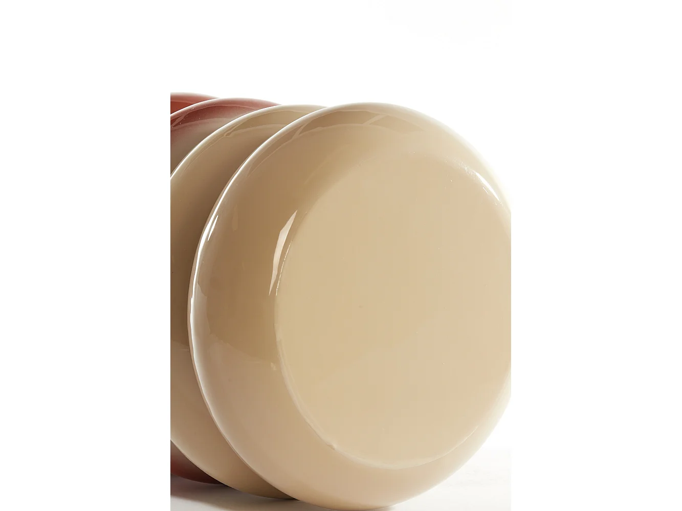 Table d'appoint MIROGI - Ø30x40cm - Blanc