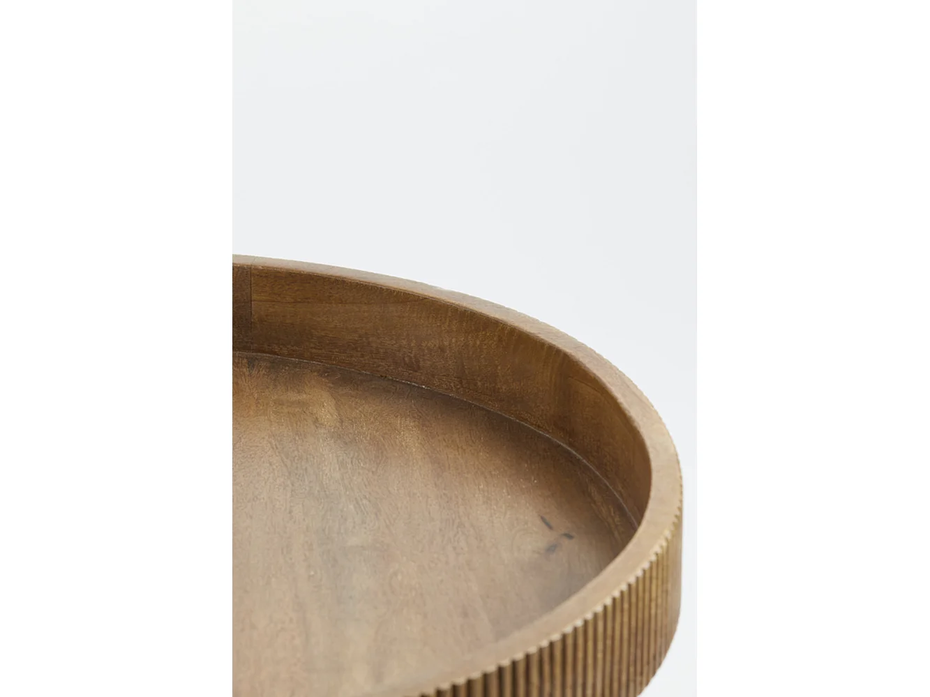 Table d'appoint KALOMO - Ø60x44cm - Marron