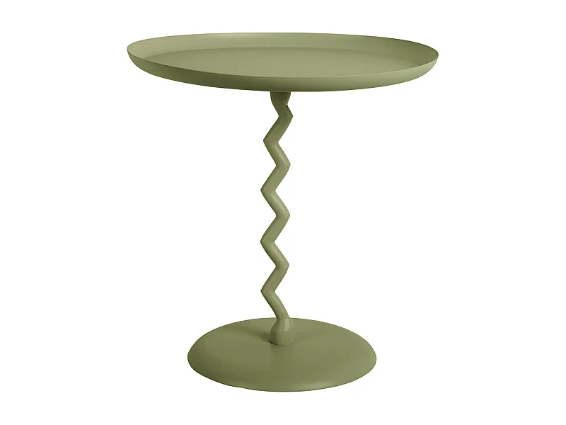 Table d'appoint Zig Zag Medium - Vert kaki