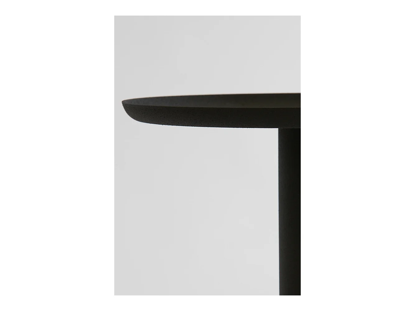 Table d'appoint MILAKI - Ø39x52cm - Noir
