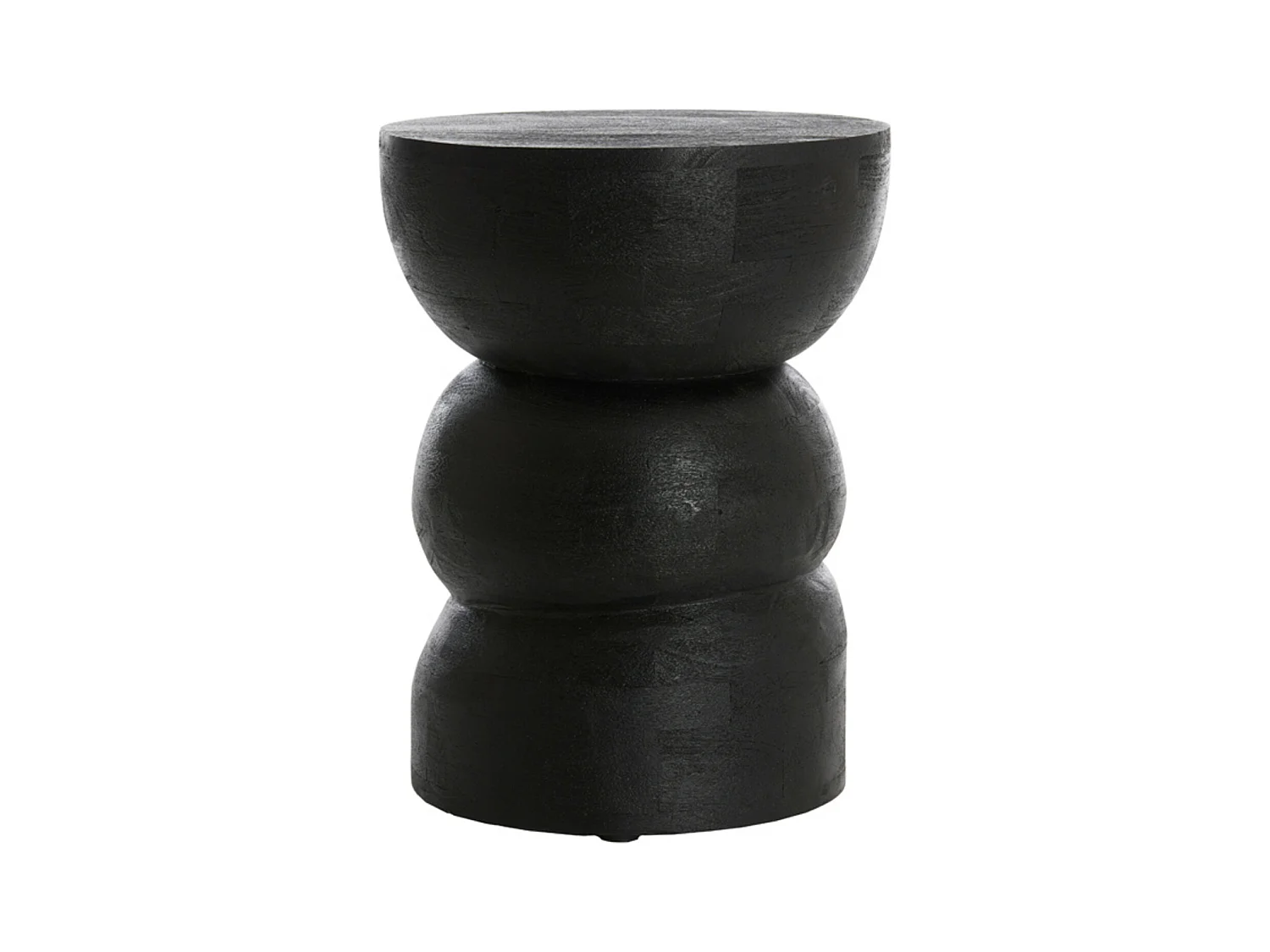 Table d'appoint AZALIO - Ø35x45cm - Noir