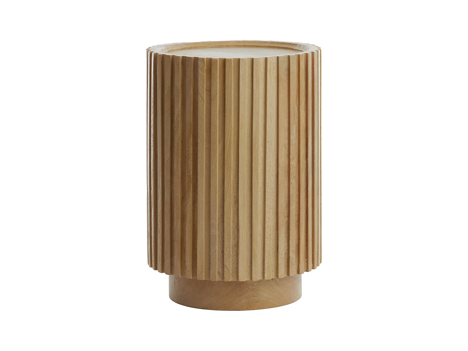 Table d'appoint KIYOSE - Ø33x47cm - Marron