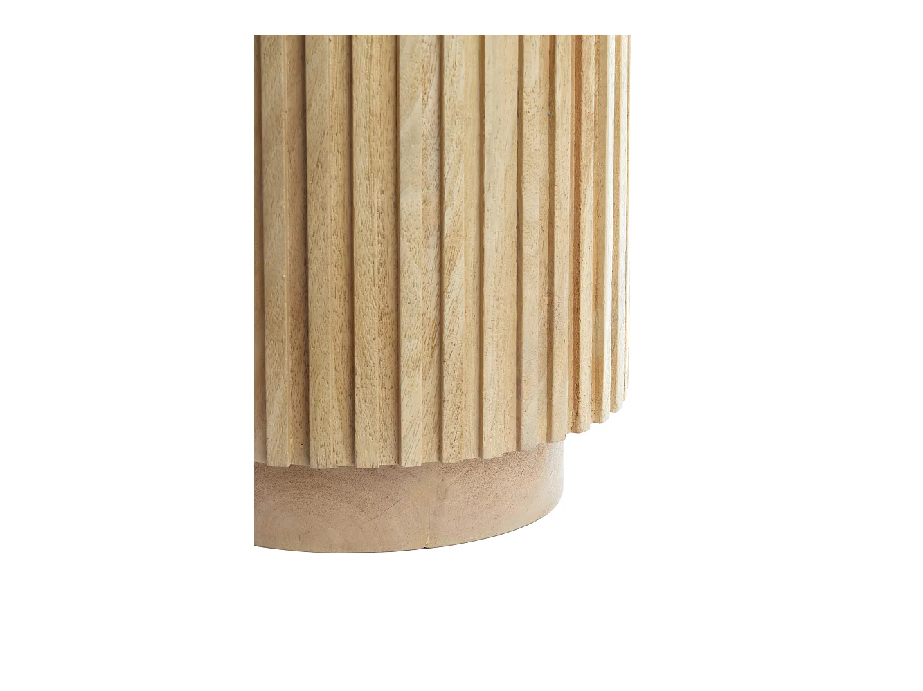 Table d'appoint KIYOSE - Ø33x47cm - Marron