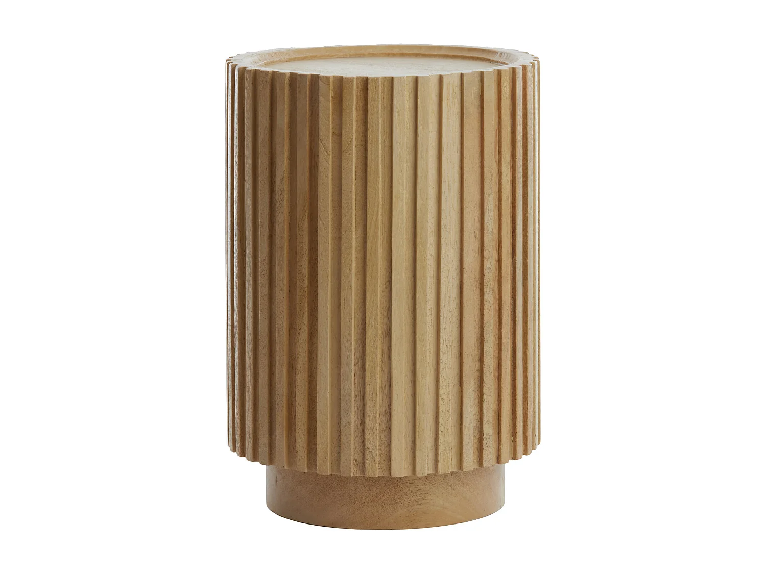 Bijzettafel KIYOSE - Ø33x47cm - Bruin