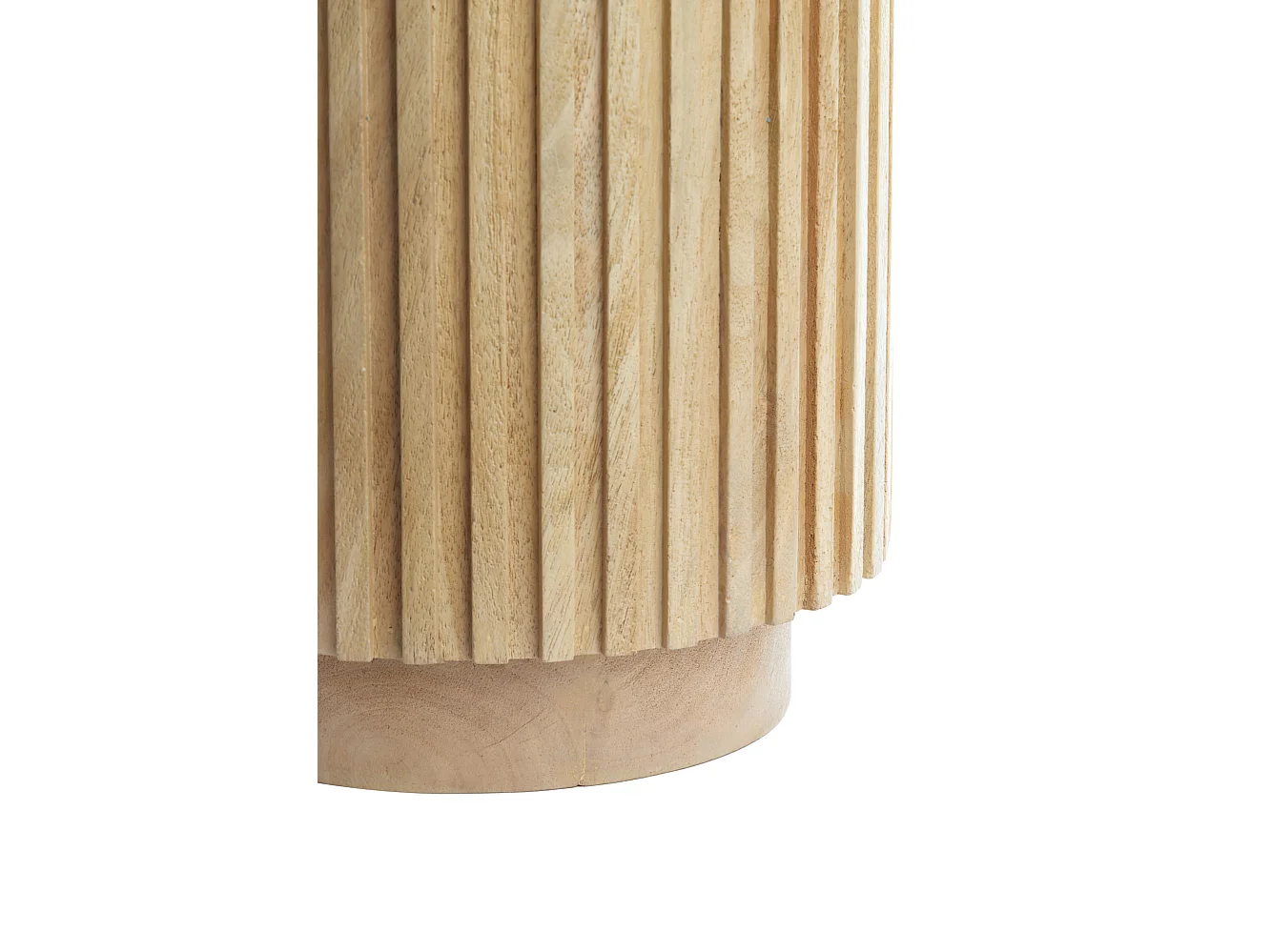 Bijzettafel KIYOSE - Ø33x47cm - Bruin