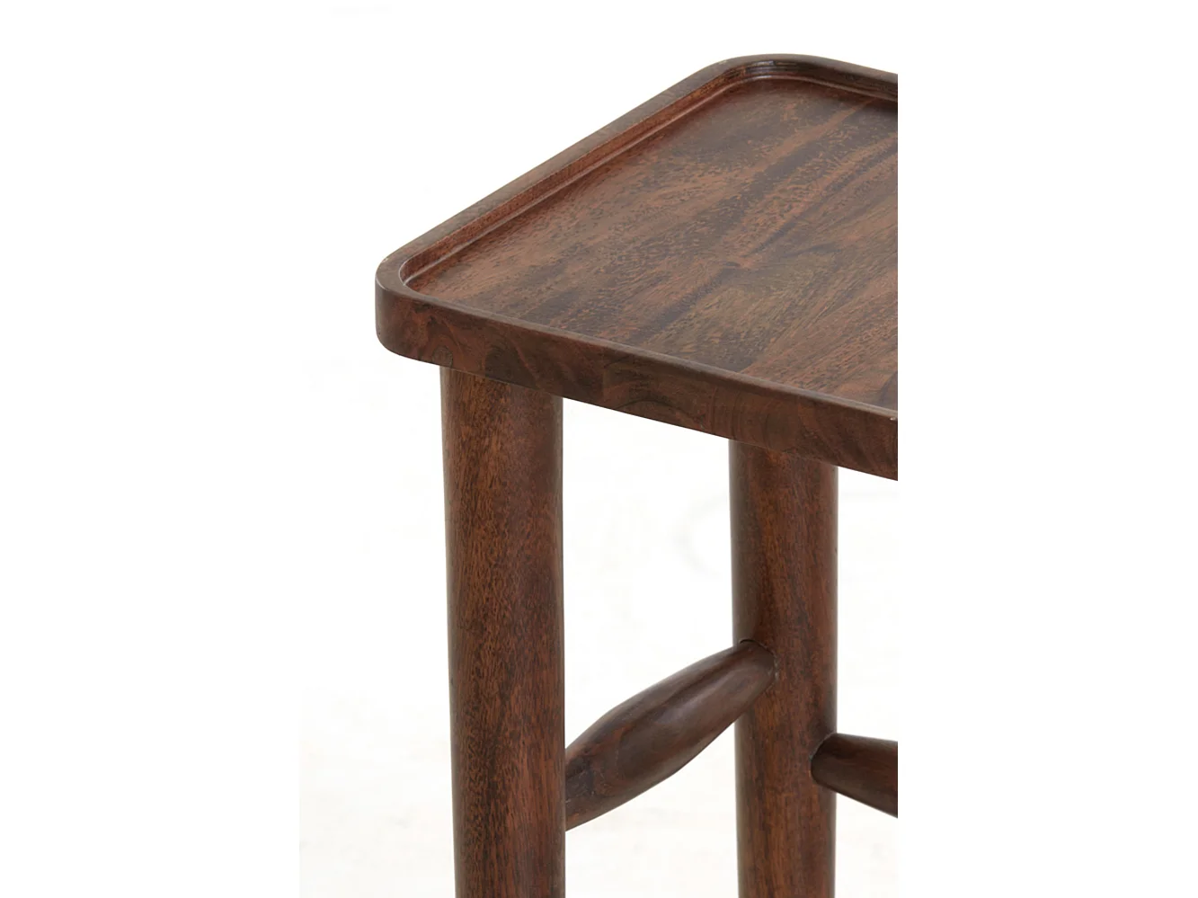 Zuil QIANO - Ø42x100cm - Bruin