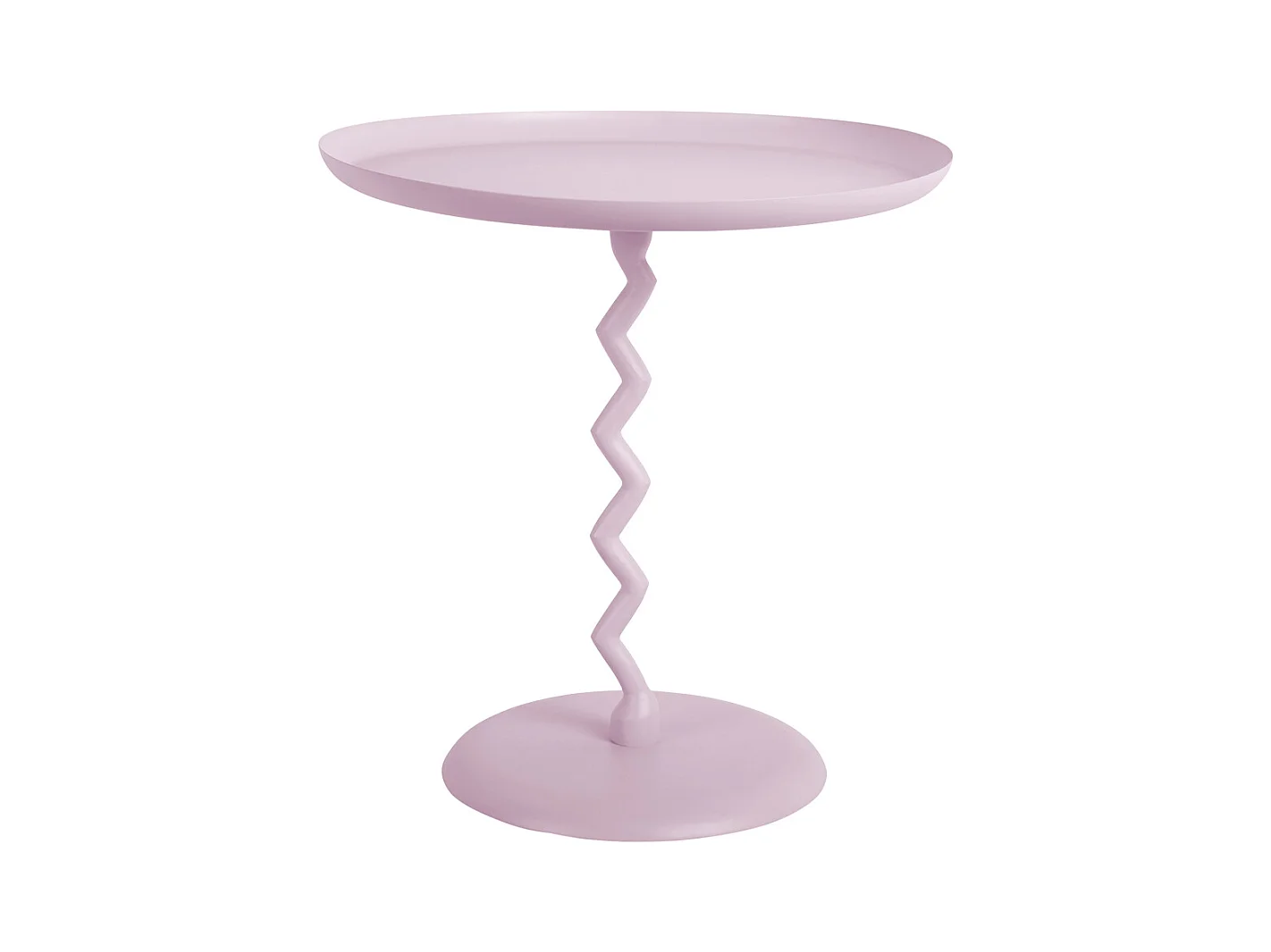 Table d'appoint Zig Zag Medium - Violet doux