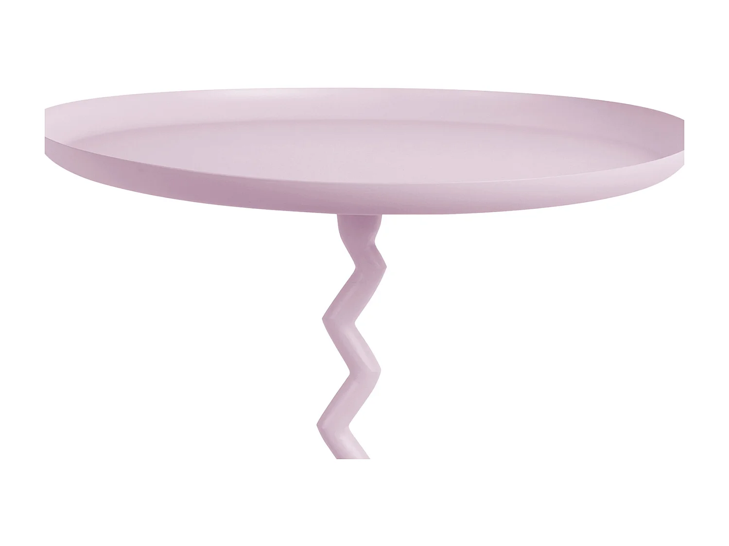 Table d'appoint Zig Zag Medium - Violet doux