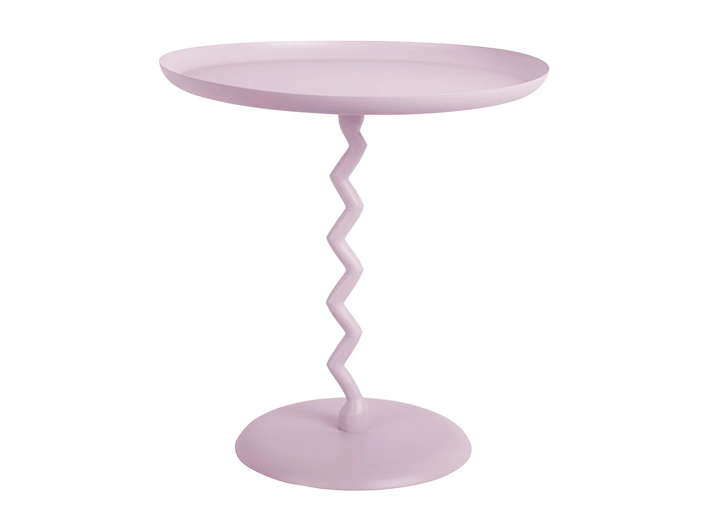 Table d'appoint Zig Zag Medium - Violet doux
