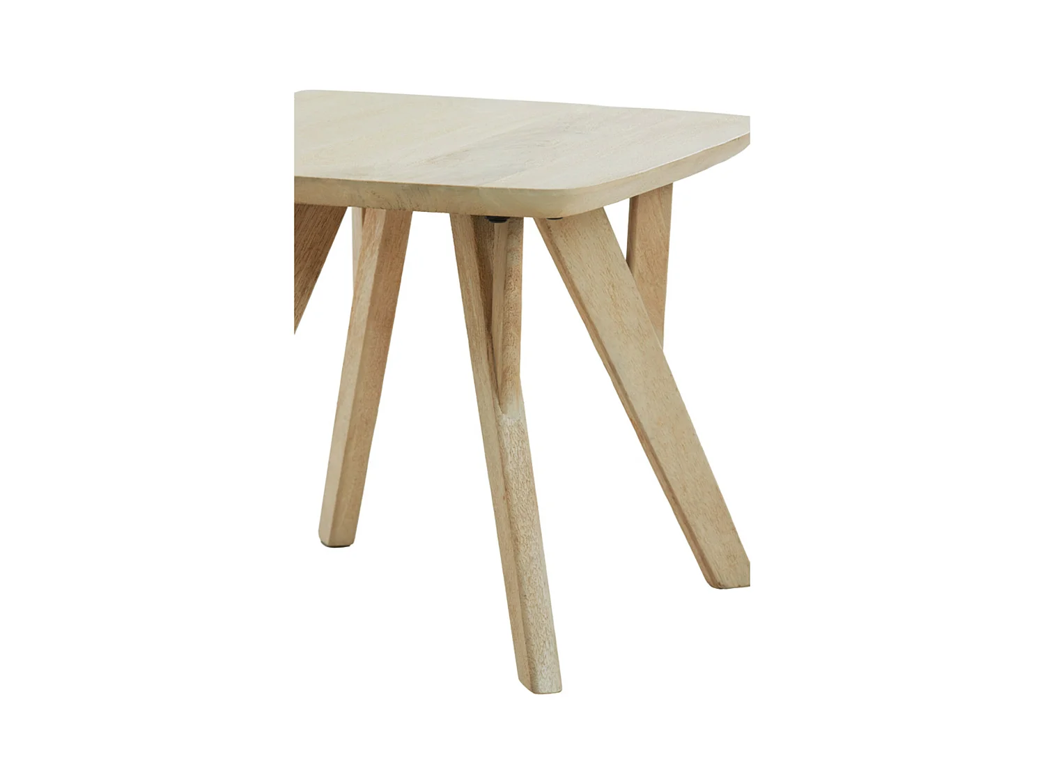 Table d'appoint QUENZA - Ø50x42cm - Marron