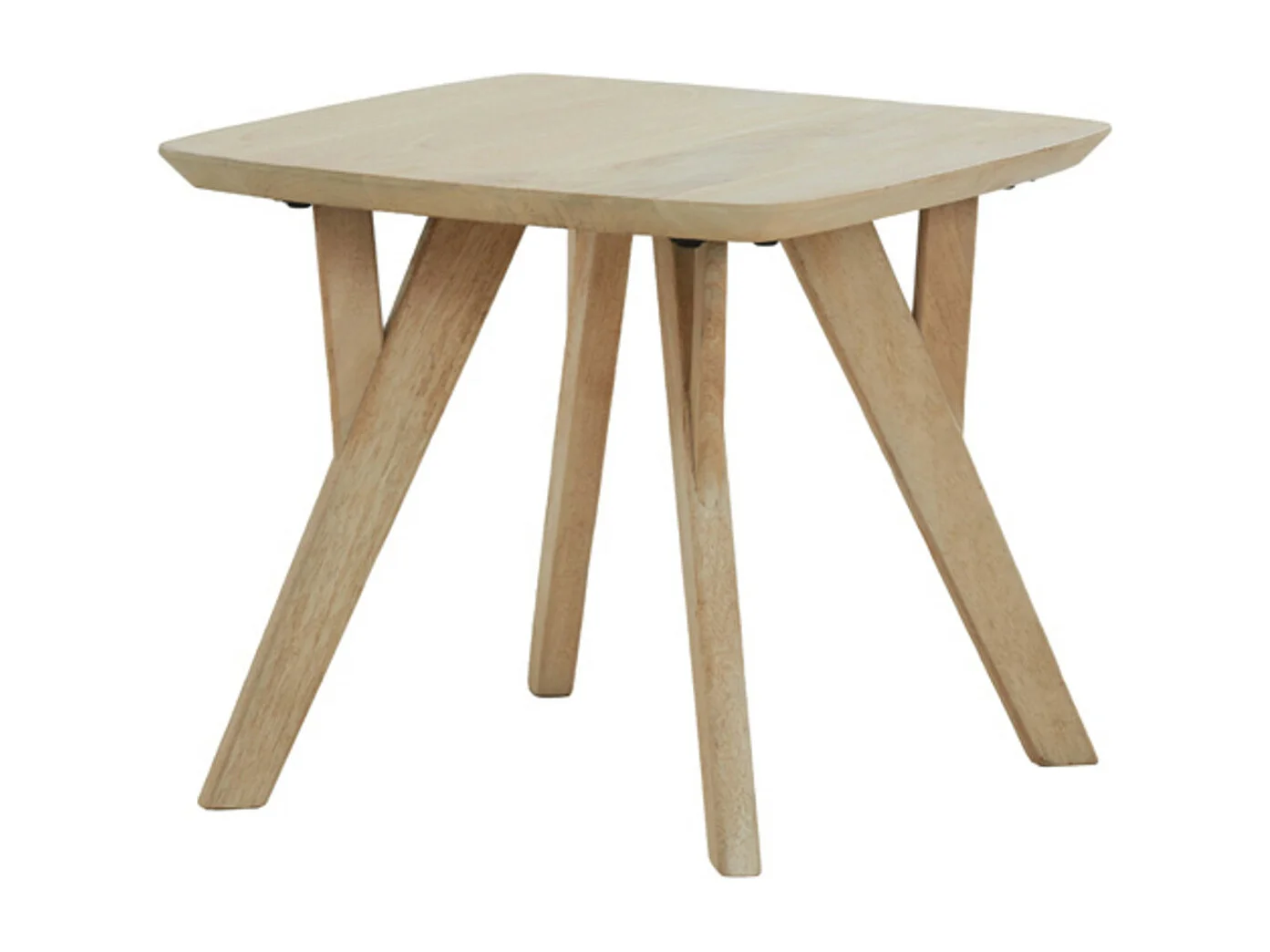 Table d'appoint QUENZA - Ø50x42cm - Marron