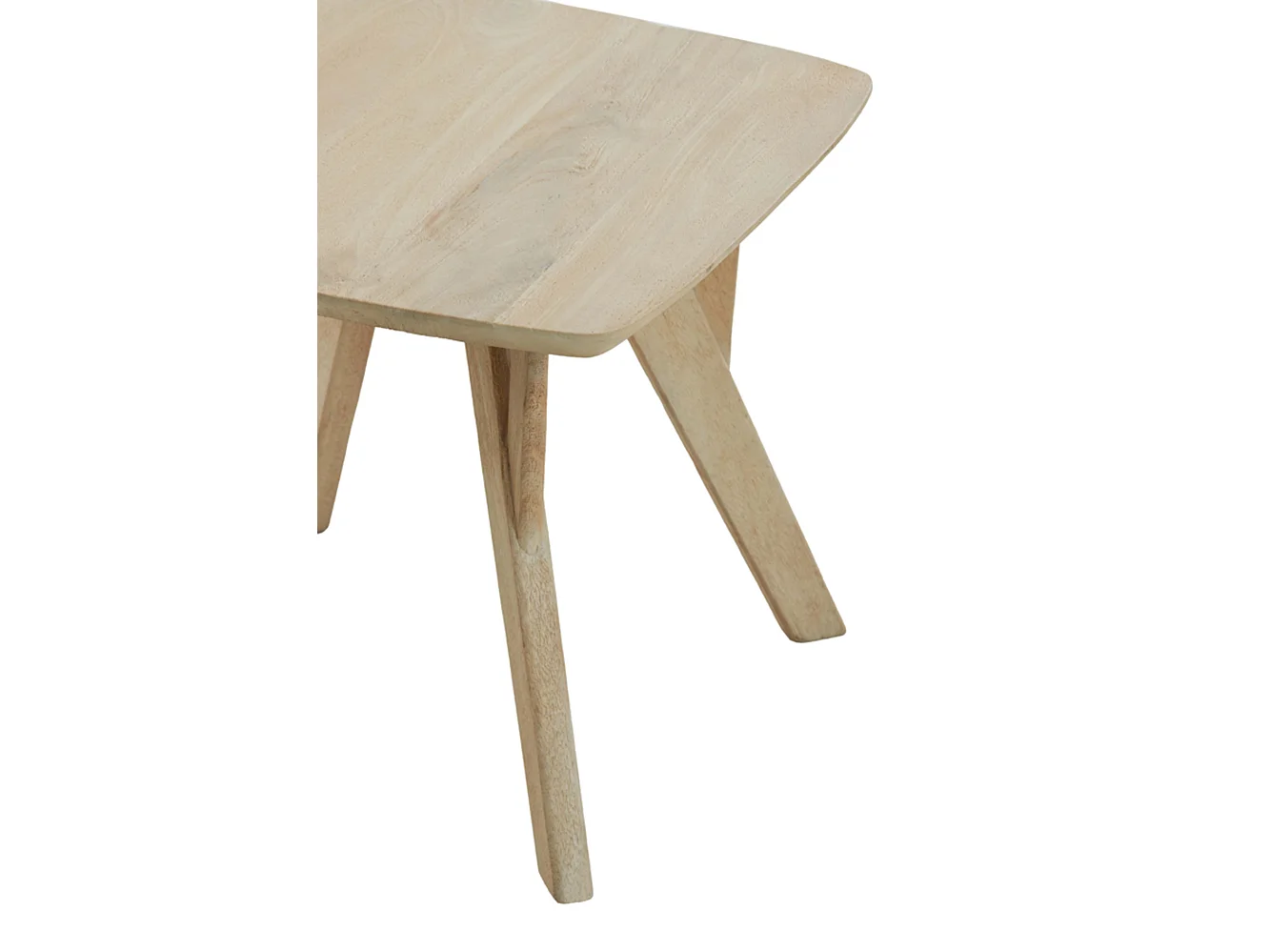 Table d'appoint QUENZA - Ø50x42cm - Marron