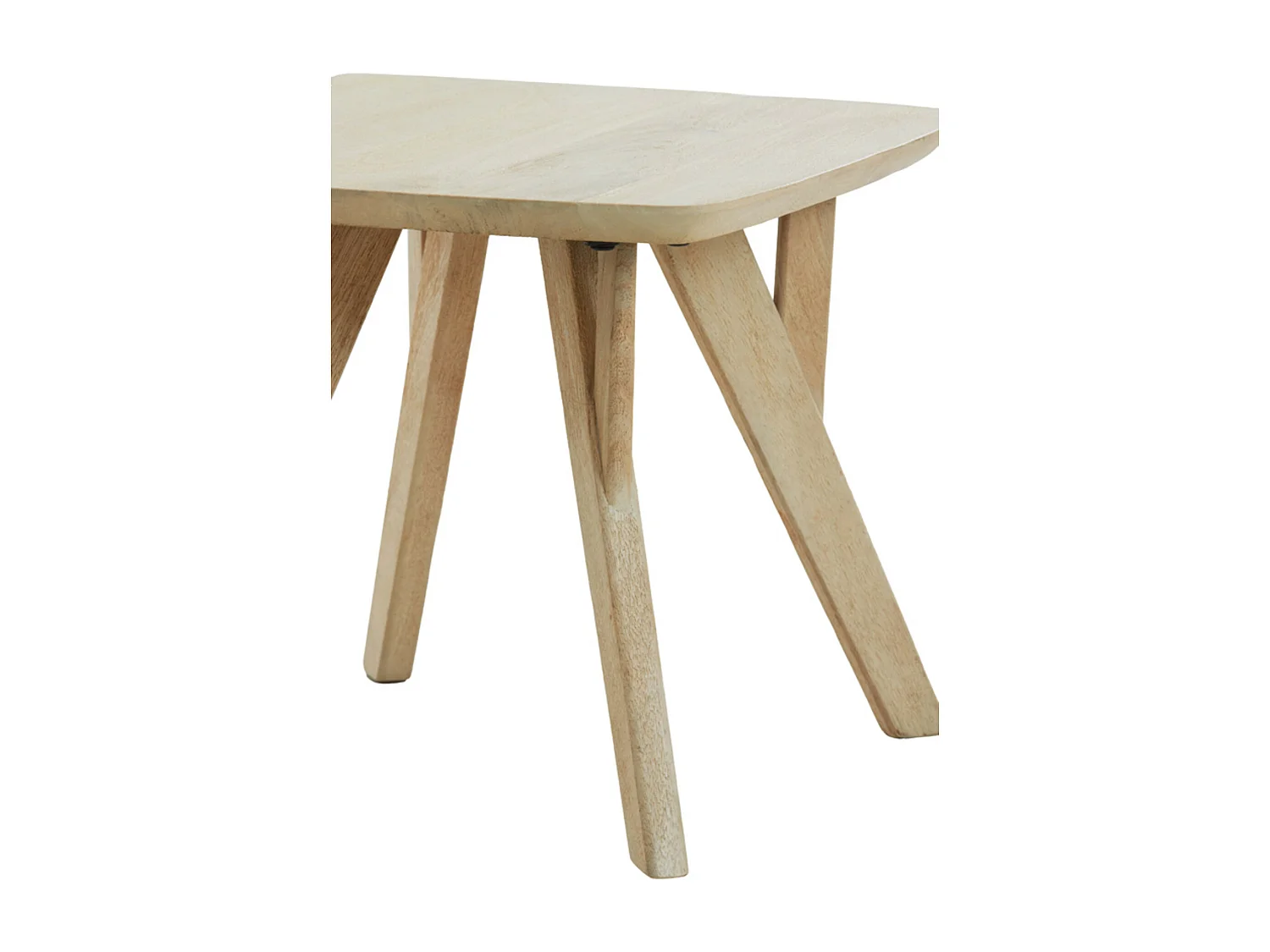 Table d'appoint QUENZA - Ø50x42cm - Marron