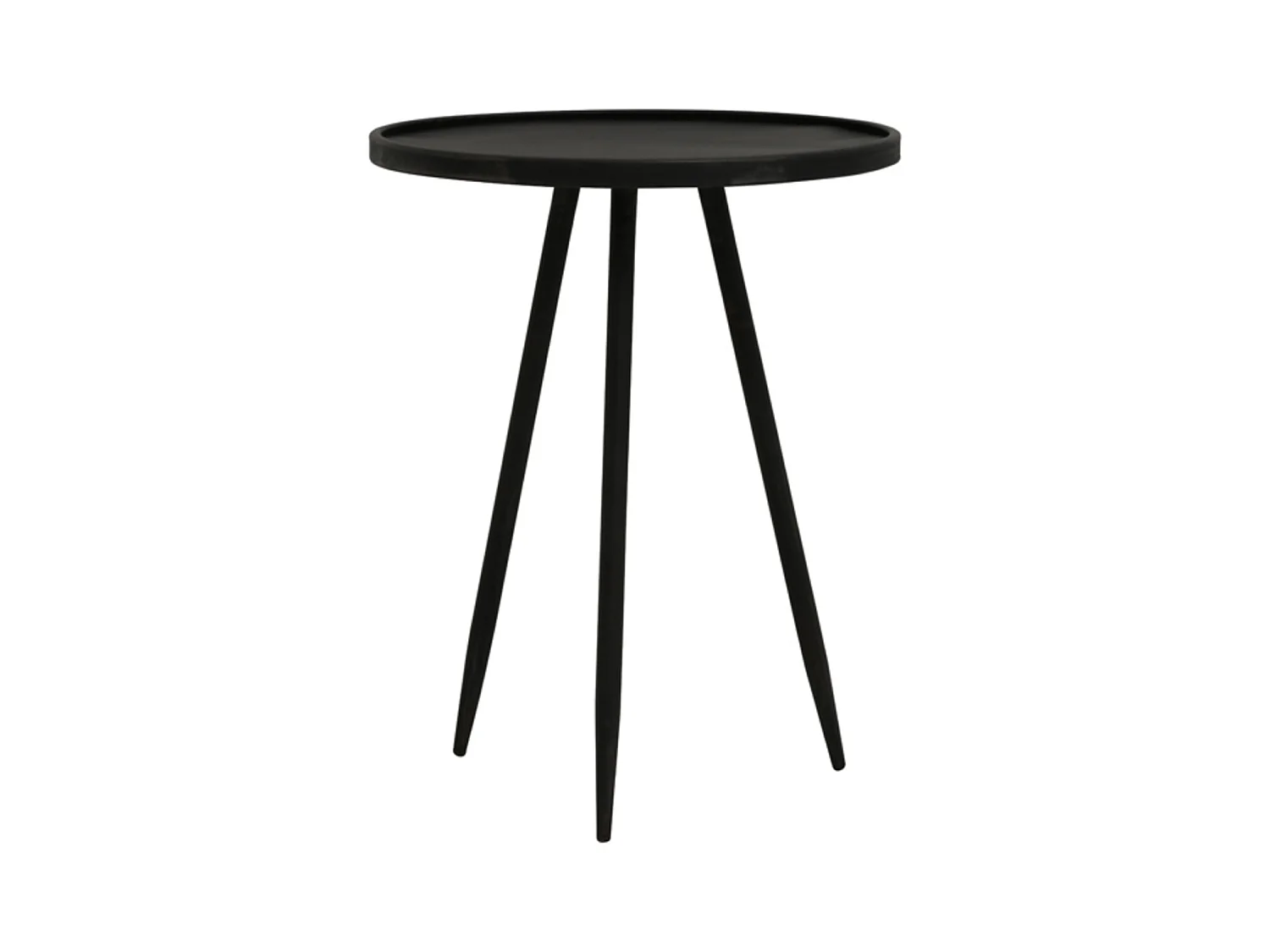 Table d'appoint ENVIRA - Ø39,5x50,5cm - Gris