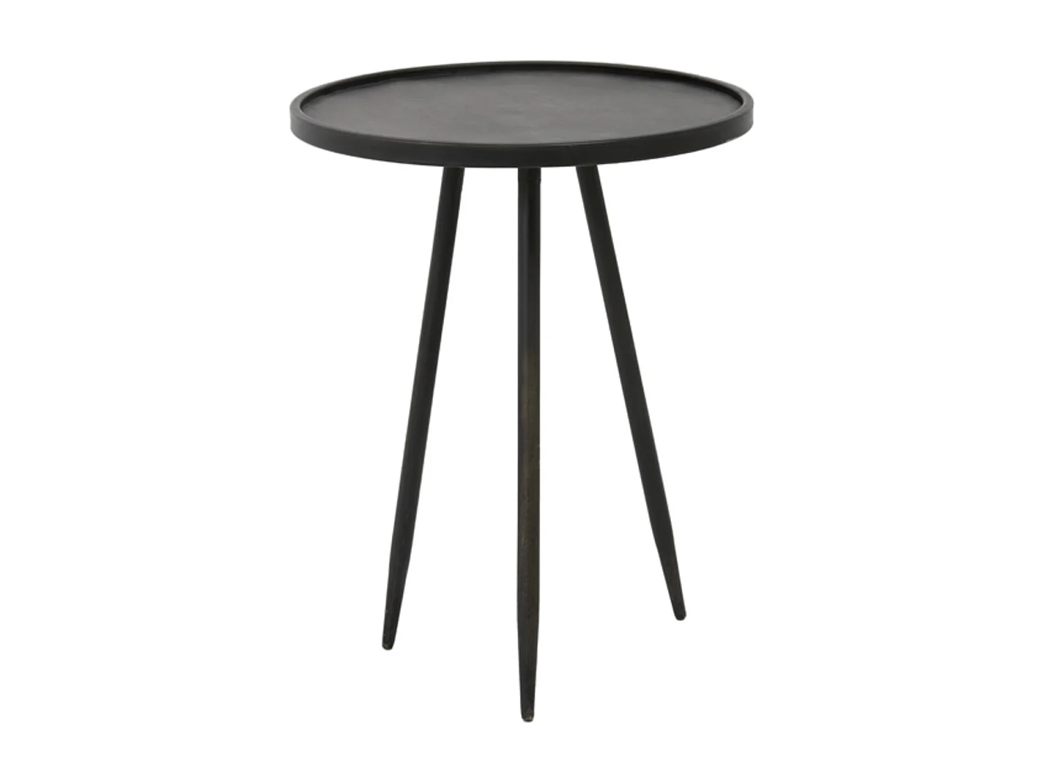 Table d'appoint ENVIRA - Ø39,5x50,5cm - Gris