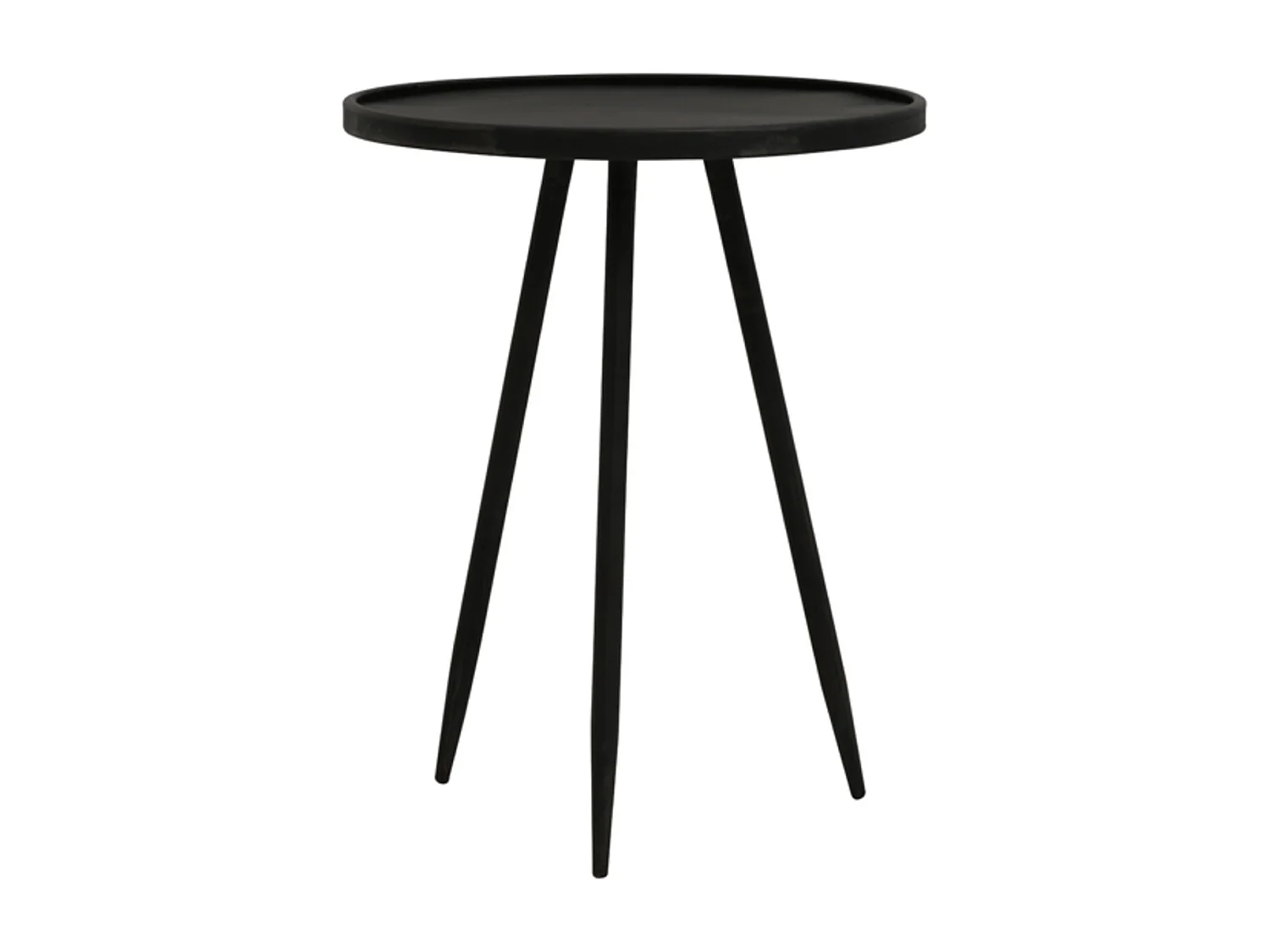 Table d'appoint ENVIRA - Ø39,5x50,5cm - Gris