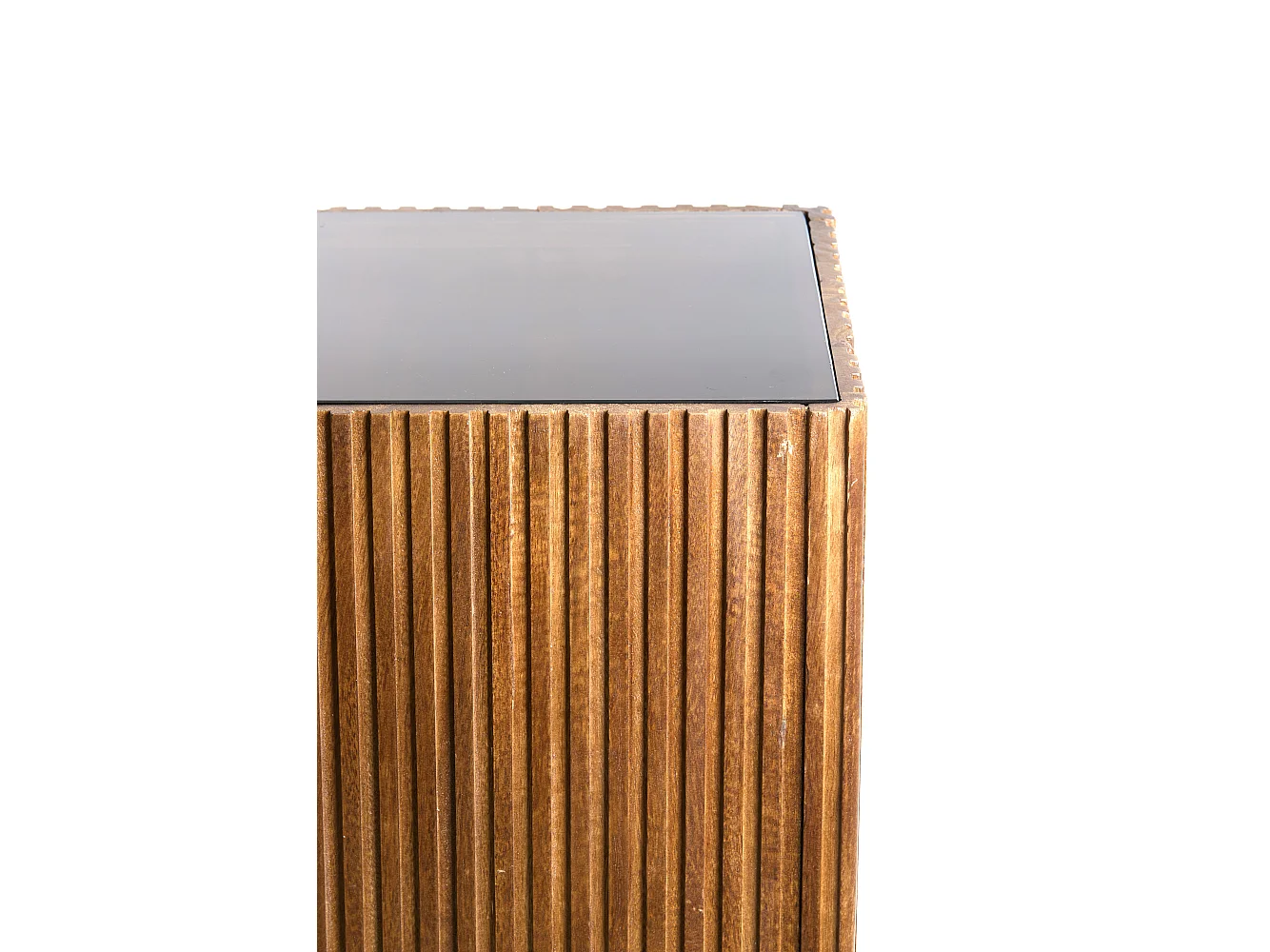 Zuil GATURA - Ø35x100cm - Bruin