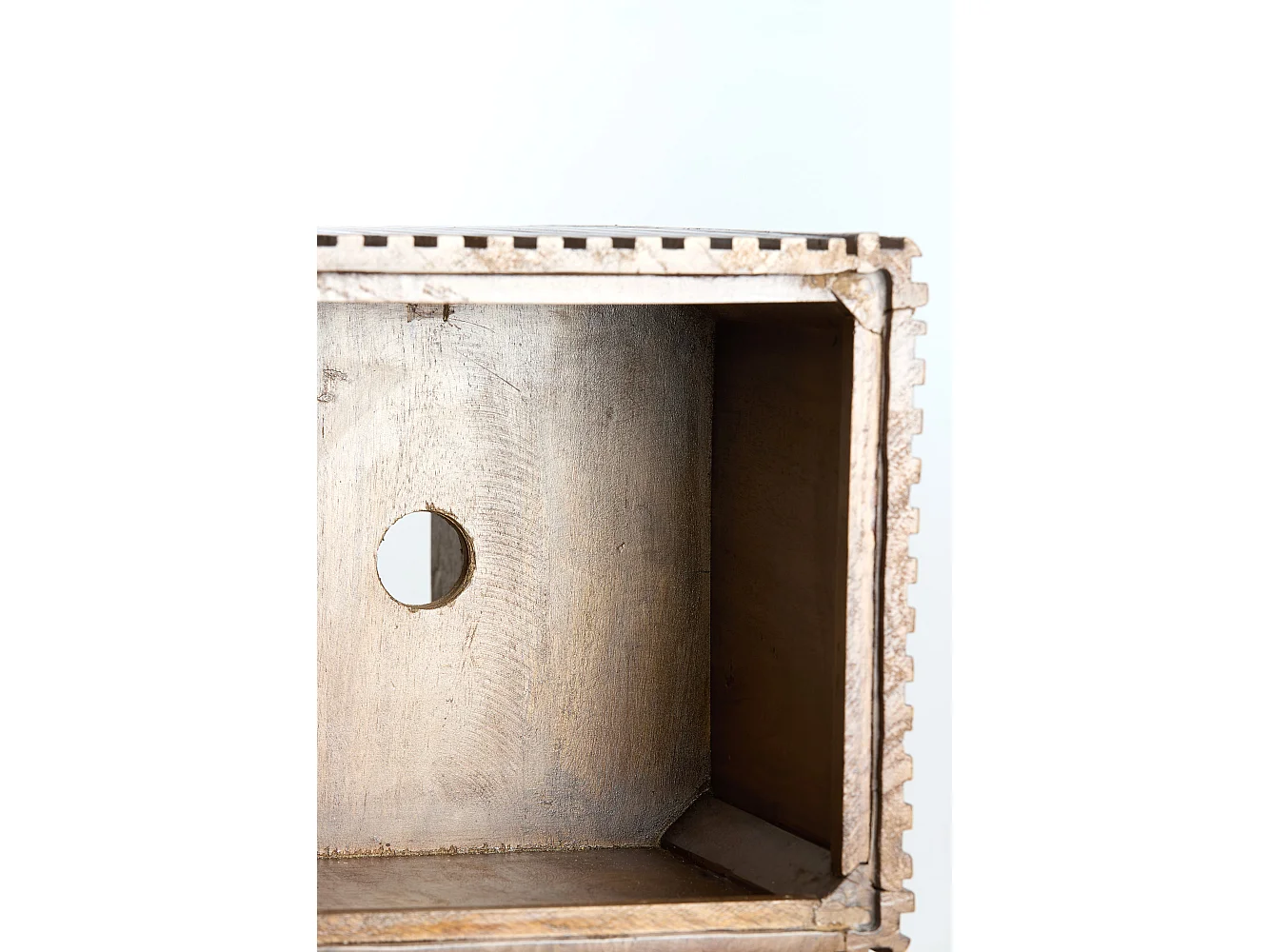 Zuil GATURA - Ø35x100cm - Bruin