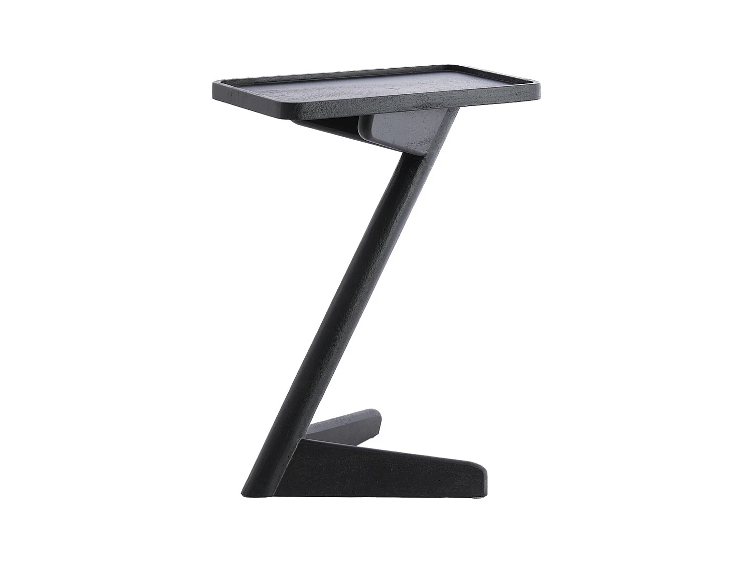 Table d'appoint QIANO - 45x42x63cm - Noir