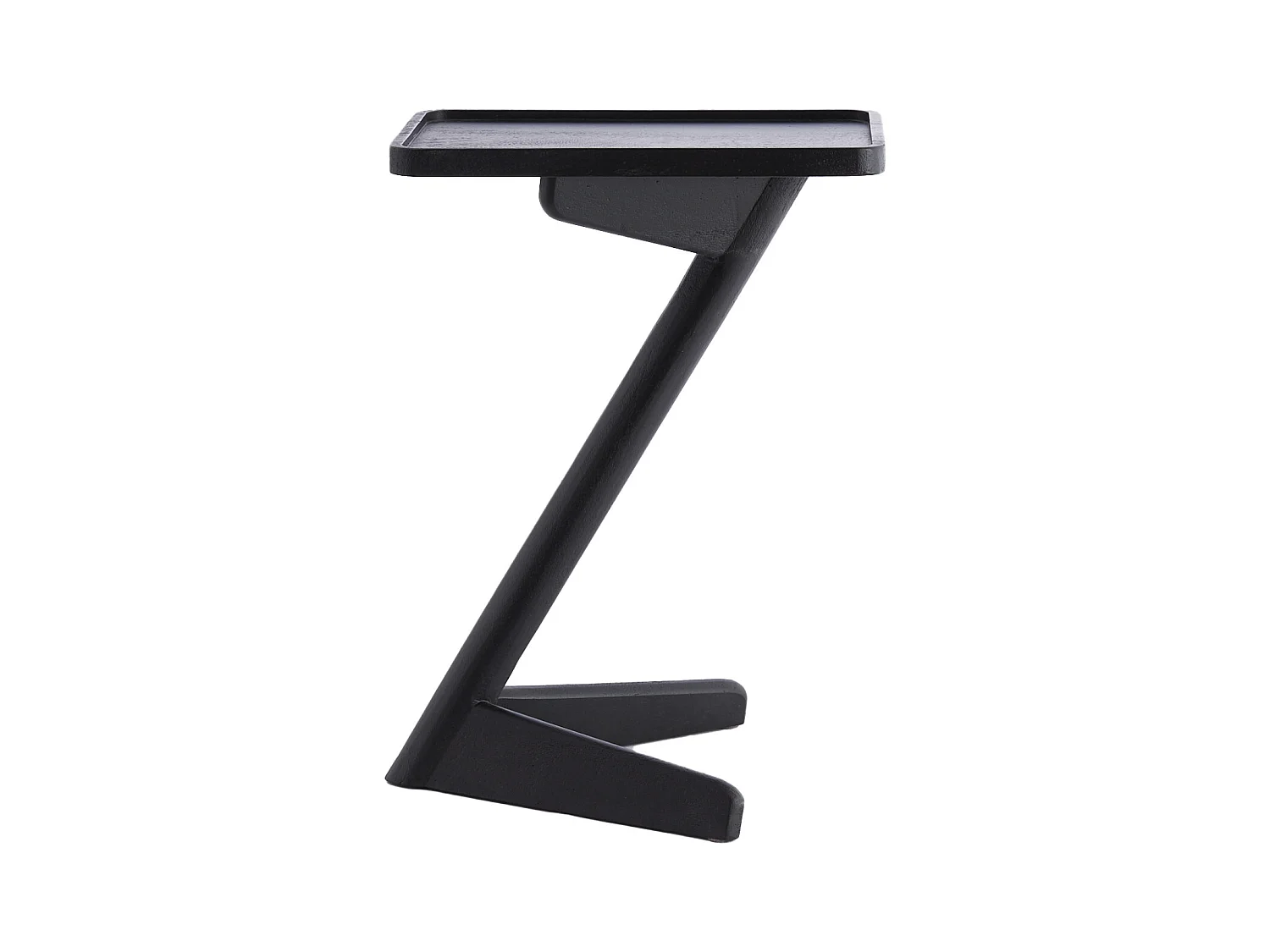 Table d'appoint QIANO - 45x42x63cm - Noir