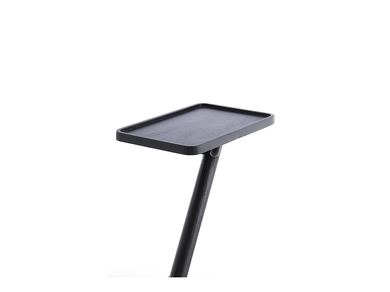 Table d'appoint QIANO - 45x42x63cm - Noir