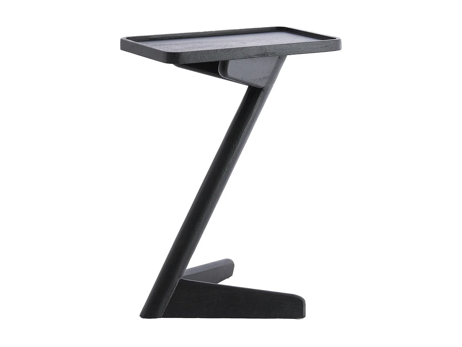 Mesa auxiliar QIANO - 45x42x63cm - Negra