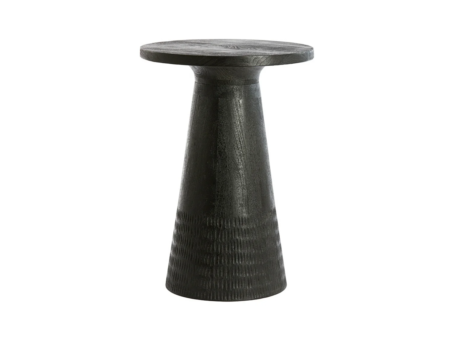 Table d'appoint PAXOS - Ø45x64cm - Noir