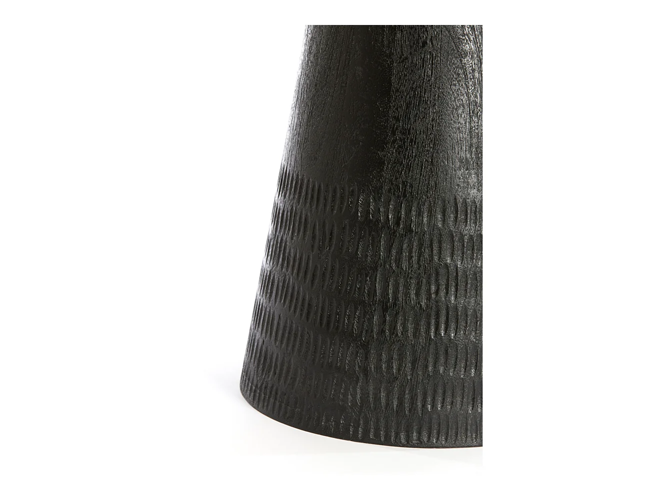 Table d'appoint PAXOS - Ø45x64cm - Noir