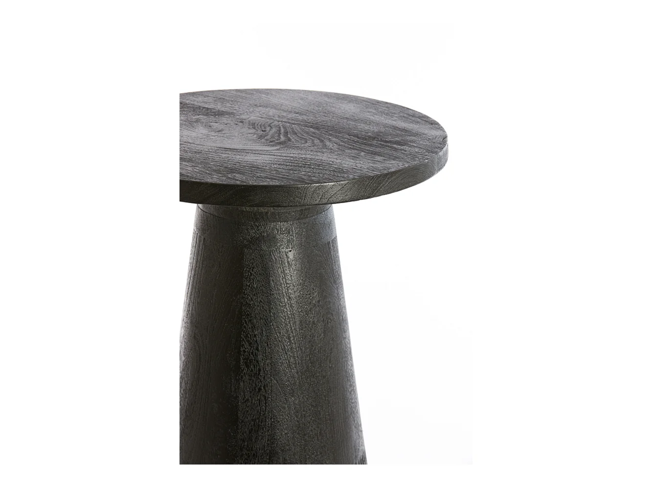 Table d'appoint PAXOS - Ø45x64cm - Noir
